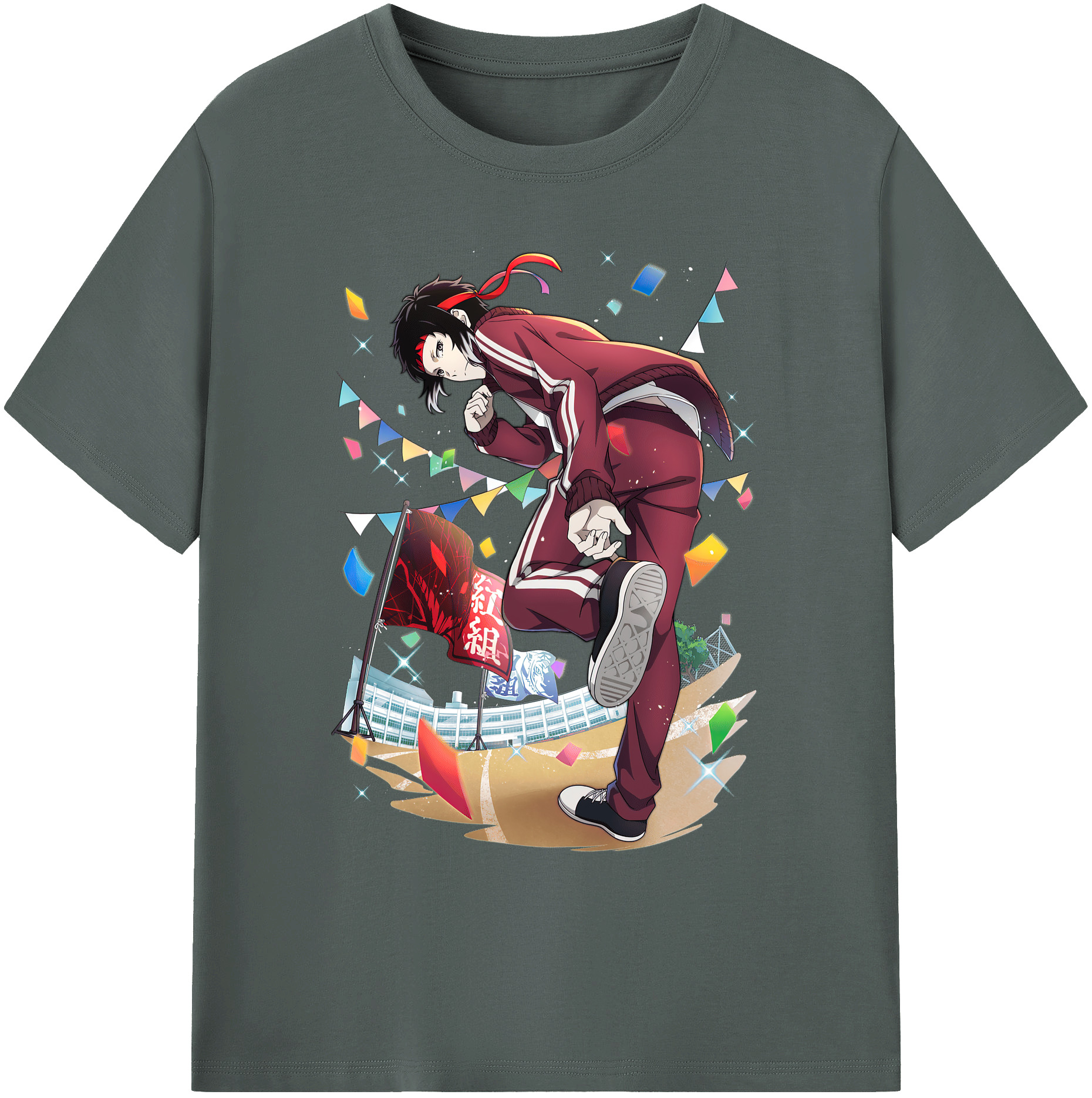 （画像用） 文豪ストレイドッグス Bungo Stray Dogs 綿100％ メンズ半袖Tシャツ｜肌触りやわらか＆通気性